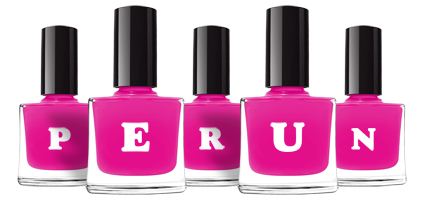 Perun nails logo