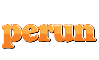 Perun orange logo