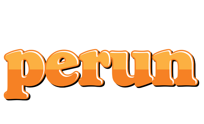 Perun orange logo