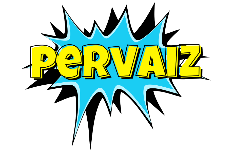 Pervaiz amazing logo