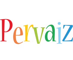 Pervaiz birthday logo