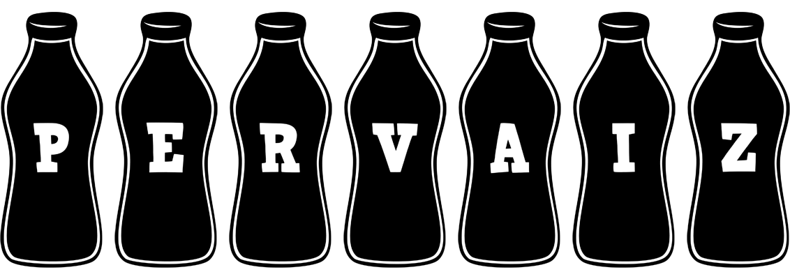 Pervaiz bottle logo
