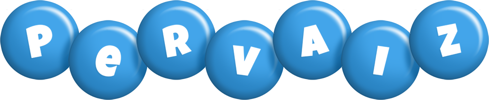 Pervaiz candy-blue logo