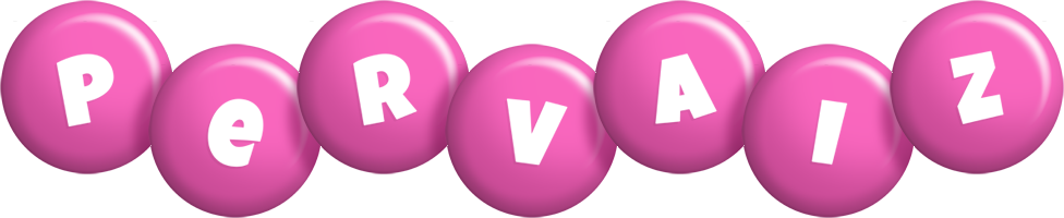 Pervaiz candy-pink logo