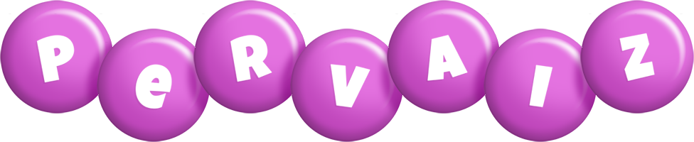 Pervaiz candy-purple logo