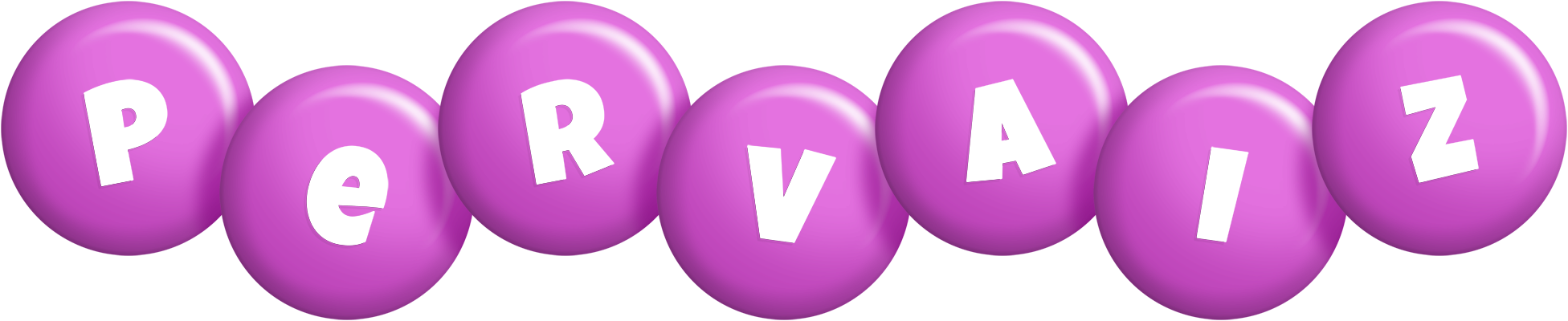 Pervaiz candy-purple logo