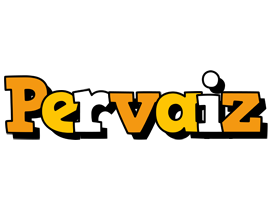 Pervaiz cartoon logo