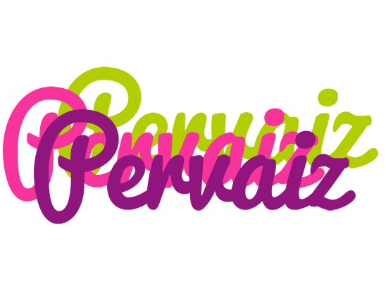 Pervaiz flowers logo