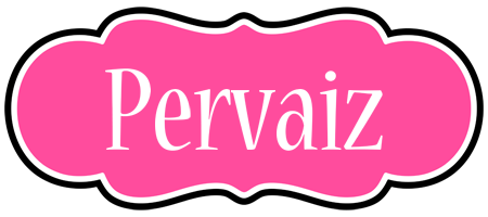 Pervaiz invitation logo
