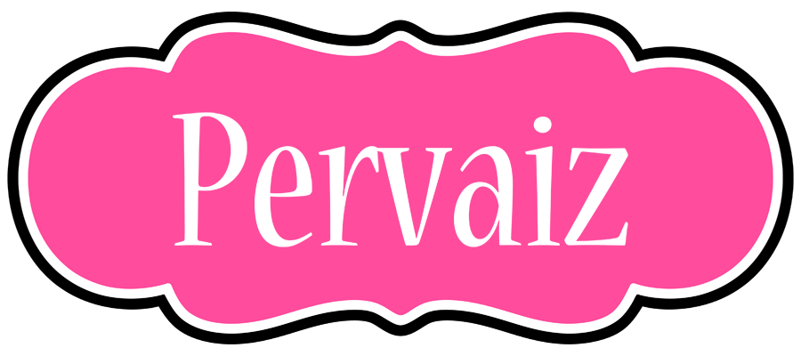 Pervaiz invitation logo