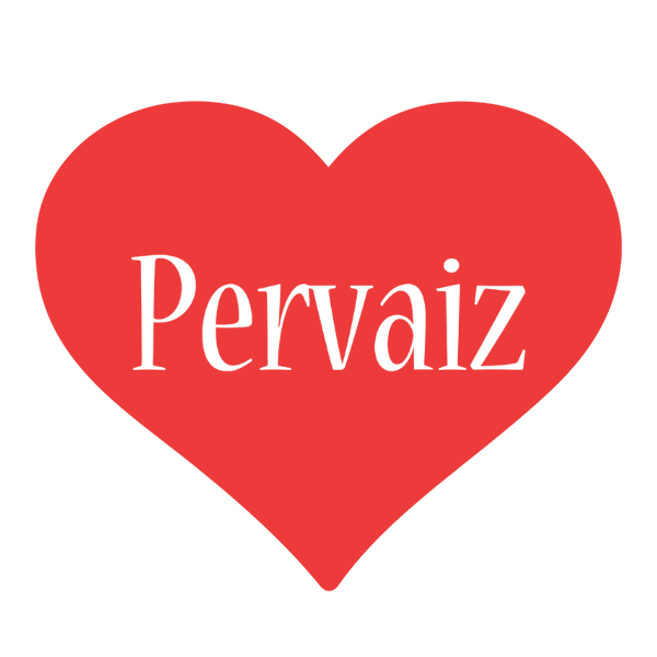 Pervaiz love logo