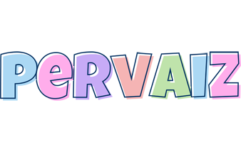 Pervaiz pastel logo