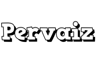 Pervaiz snowing logo