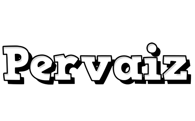 Pervaiz snowing logo
