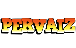 Pervaiz sunset logo