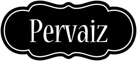 Pervaiz welcome logo