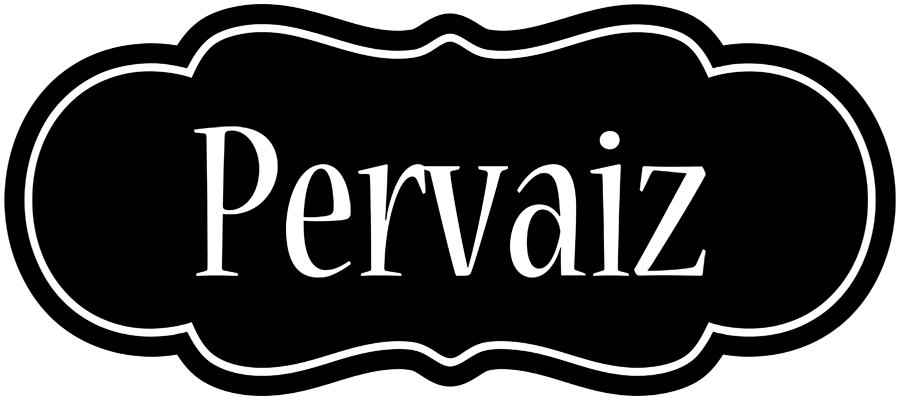 Pervaiz welcome logo
