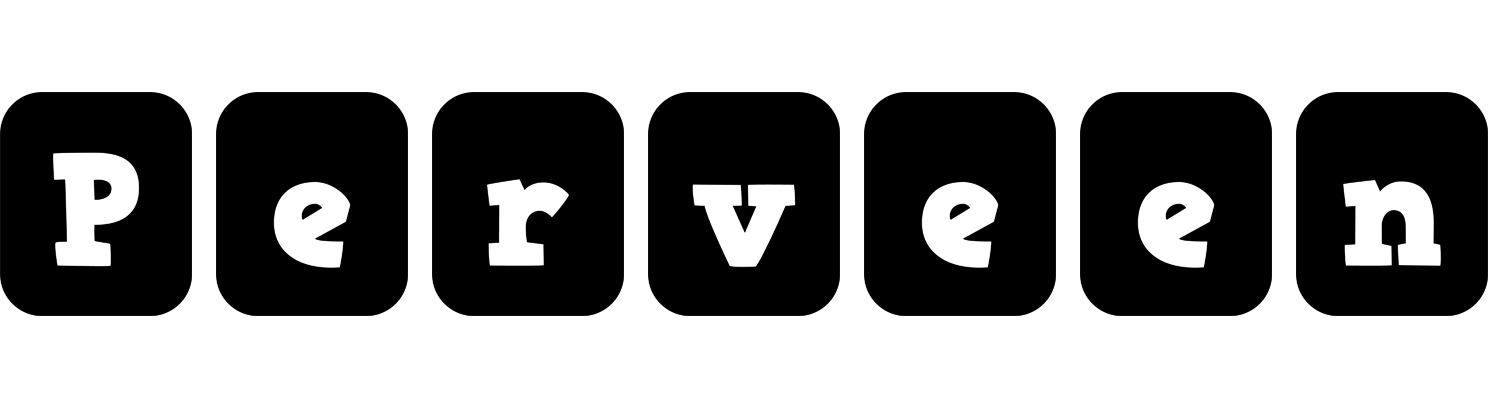 Perveen box logo