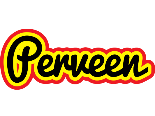 Perveen flaming logo