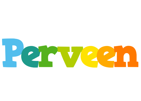Perveen rainbows logo