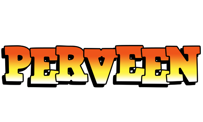 Perveen sunset logo
