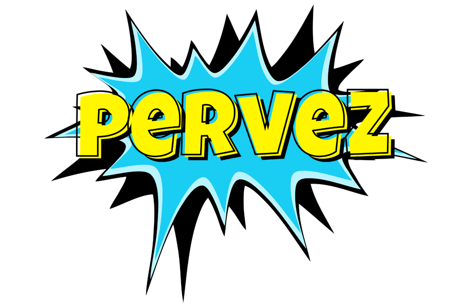 Pervez amazing logo