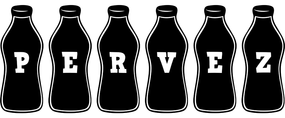 Pervez bottle logo