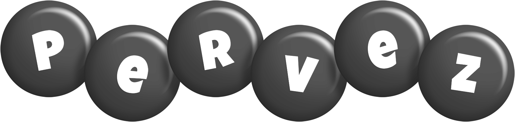 Pervez candy-black logo