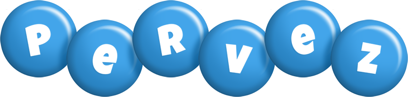 Pervez candy-blue logo