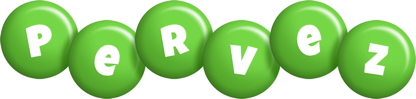 Pervez candy-green logo