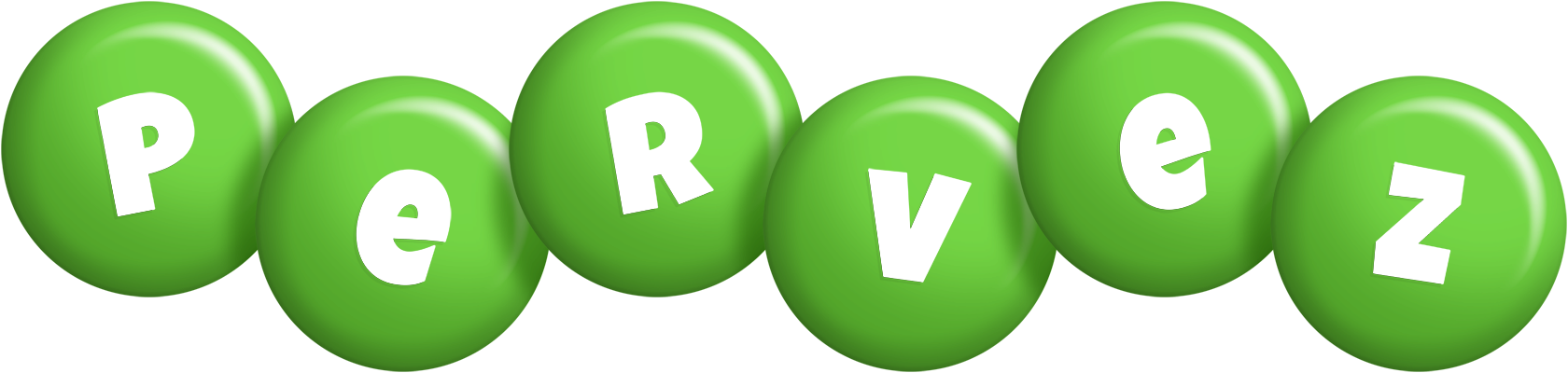 Pervez candy-green logo