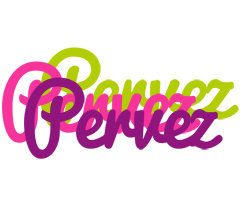 Pervez flowers logo