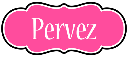 Pervez invitation logo