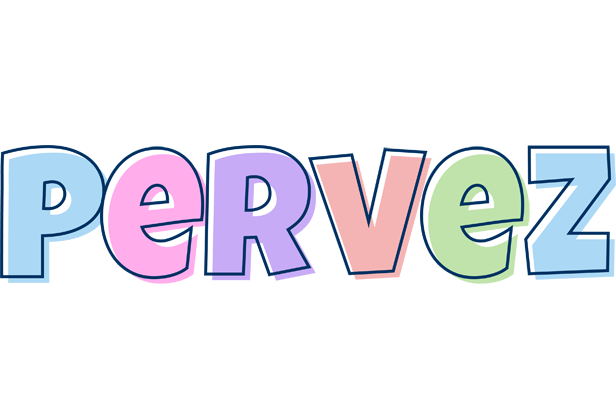 Pervez pastel logo