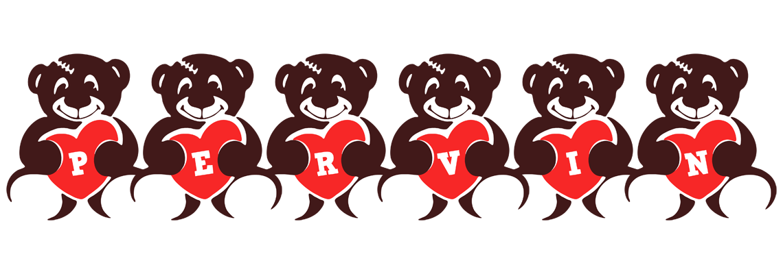 Pervin bear logo