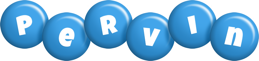 Pervin candy-blue logo