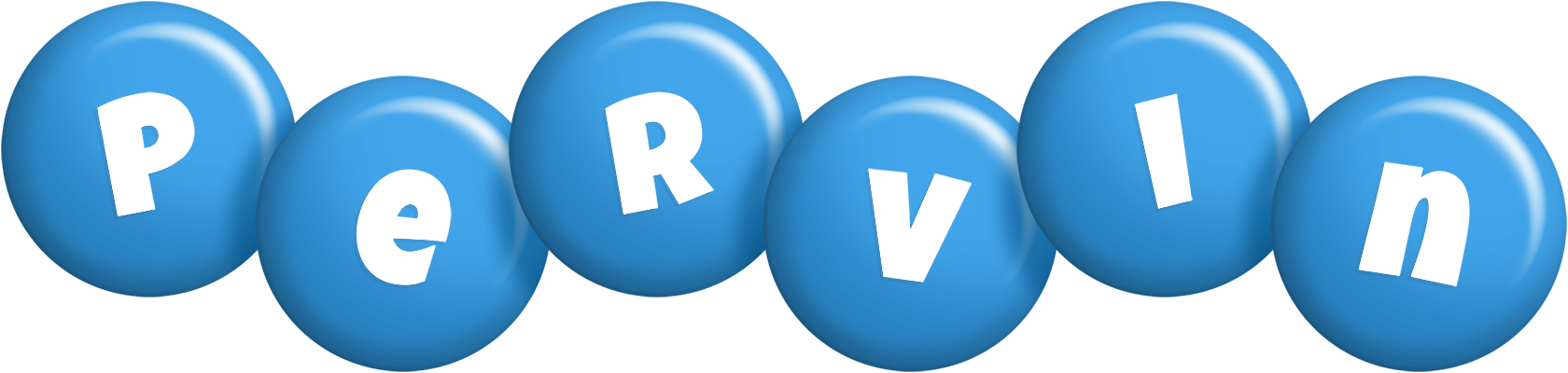 Pervin candy-blue logo