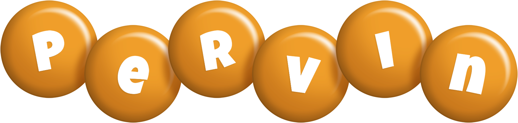 Pervin candy-orange logo