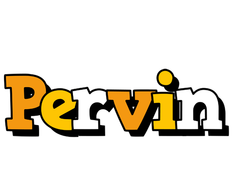 Pervin cartoon logo