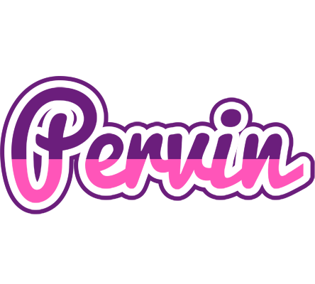 Pervin cheerful logo