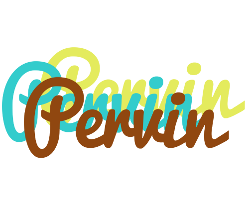 Pervin cupcake logo