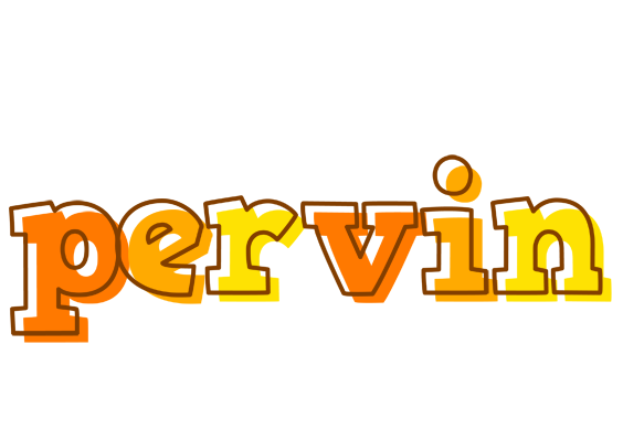 Pervin desert logo