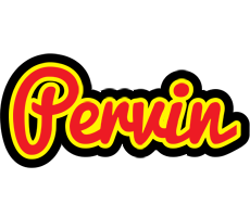 Pervin fireman logo