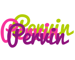 Pervin flowers logo