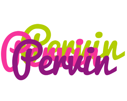 Pervin flowers logo