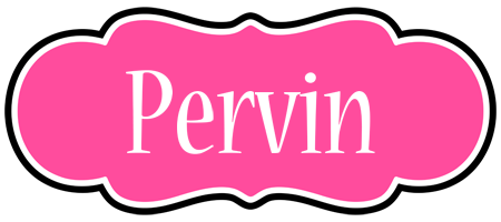 Pervin invitation logo