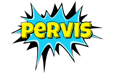 Pervis amazing logo