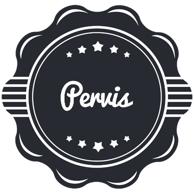Pervis badge logo