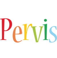 Pervis birthday logo