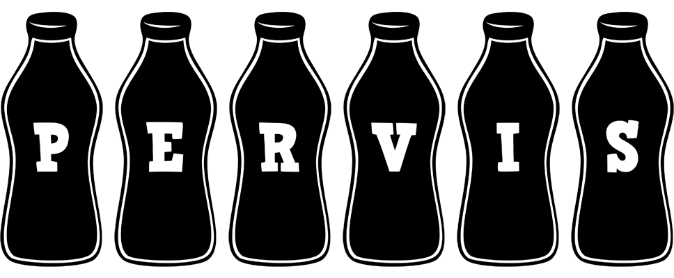 Pervis bottle logo